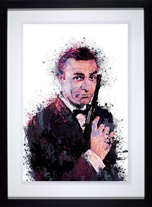 007 With Love Print by Artist Daniel Mernagh