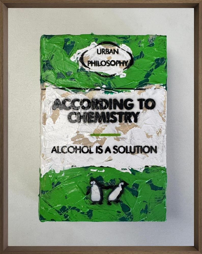 Alcohol Is A Solution - Mini Storybook by Hue Folk