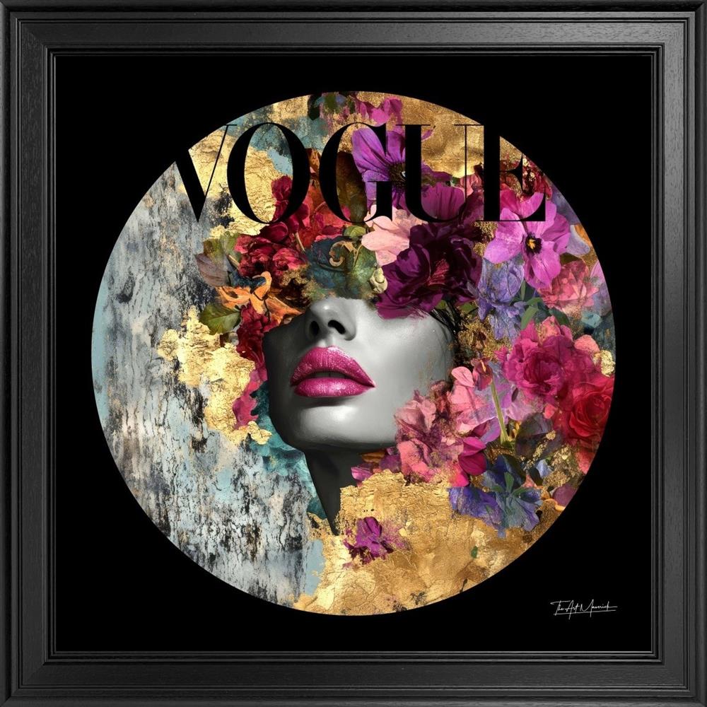 Amara - Gilded Glass by The Art Maverick