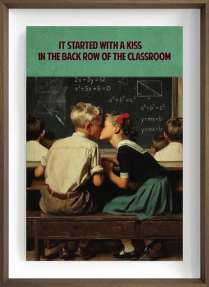 Back Row Of The Classroom - ReMastered by Linda Charles