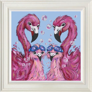 Blushing Bubbles - Canvas by Amy Louise