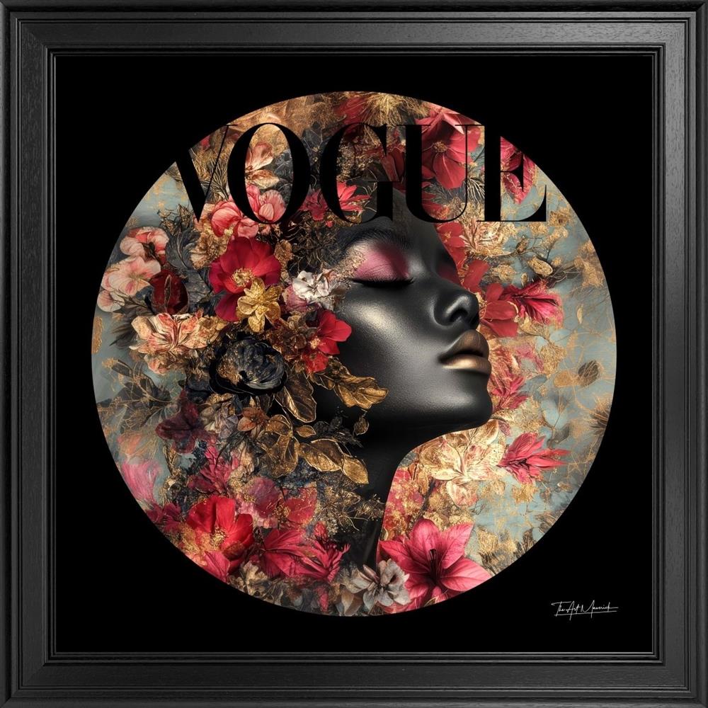 Calista - Gilded Glass by The Art Maverick