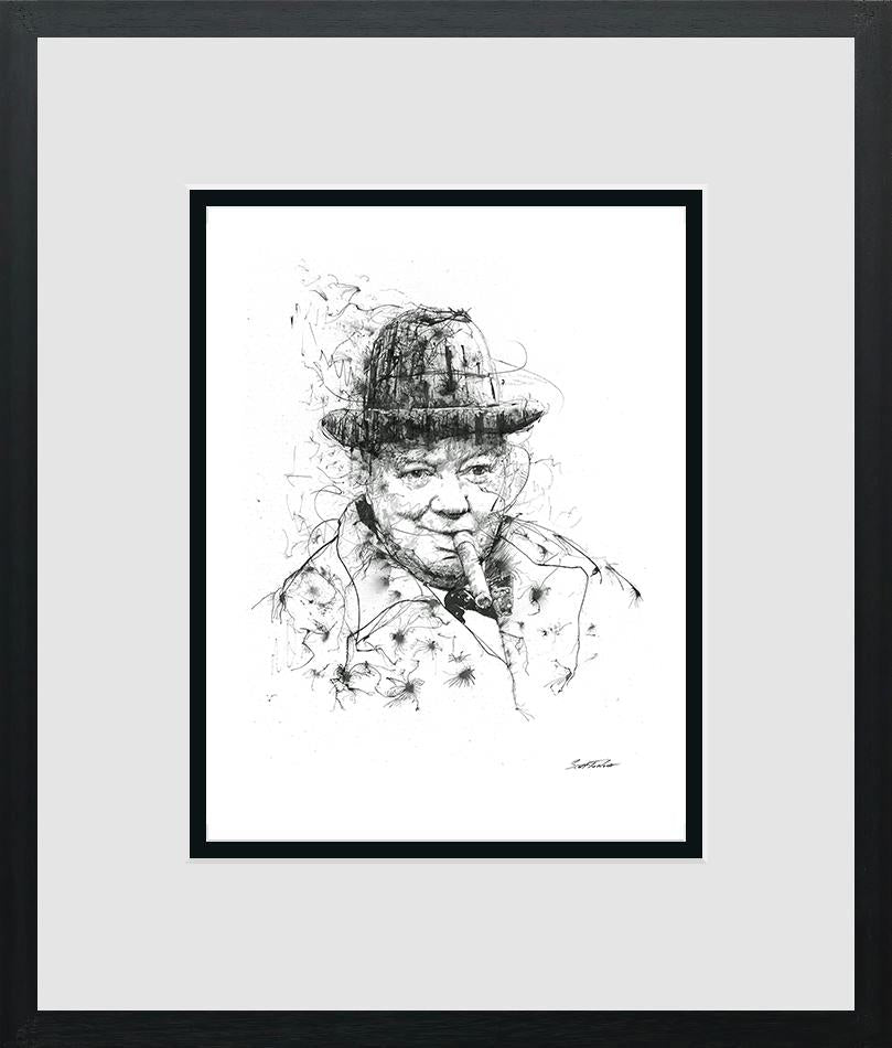 Churchill - Miniature by Scott Tetlow