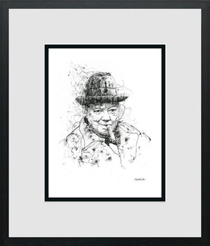 Churchill - Miniature by Scott Tetlow