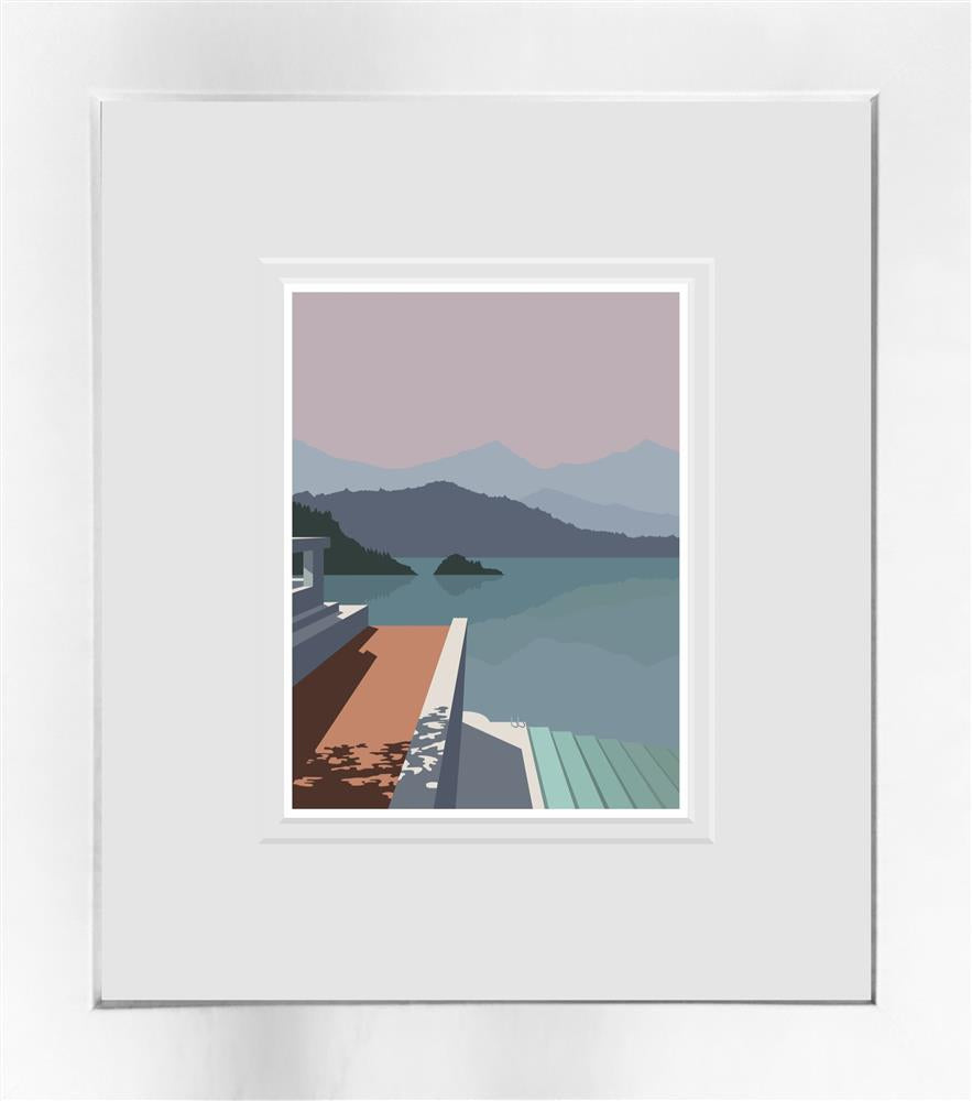 Cicadas And Pines - Miniature by Oshe