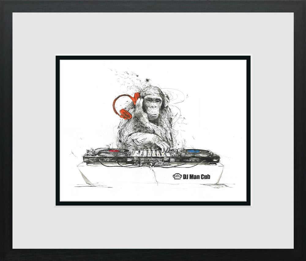 DJ Man Cub - Miniature by Scott Tetlow