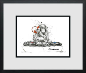 DJ Man Cub - Miniature by Scott Tetlow