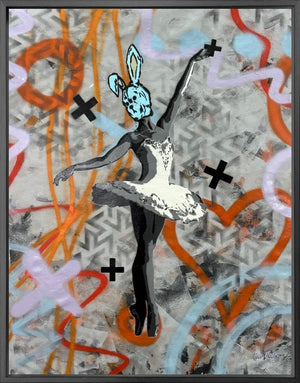 Dancing Is The Poetry Of The Foot - Ballet Bear III by Hue Folk