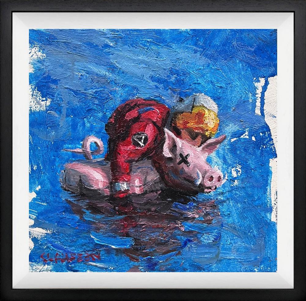 Don't Ever Wrestle With A Pig Study by Andreas Claussen