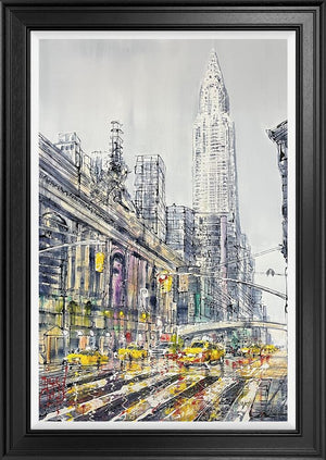 Driving Past Grand Central by Nigel Cooke