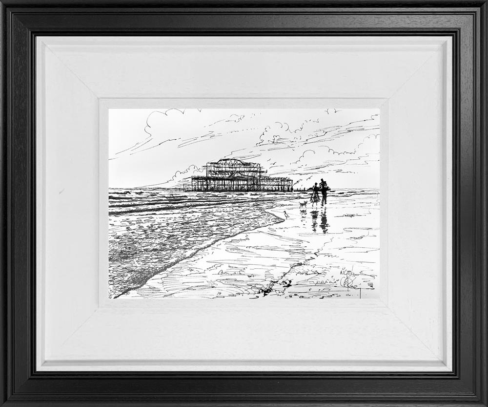 Echoes of the West Pier - Study by Nigel Cooke