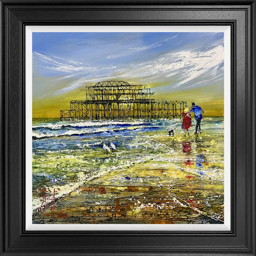 Echoes of the West Pier by Nigel Cooke