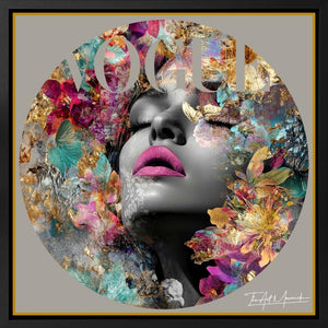 Elara - Gilded Glamour by The Art Maverick