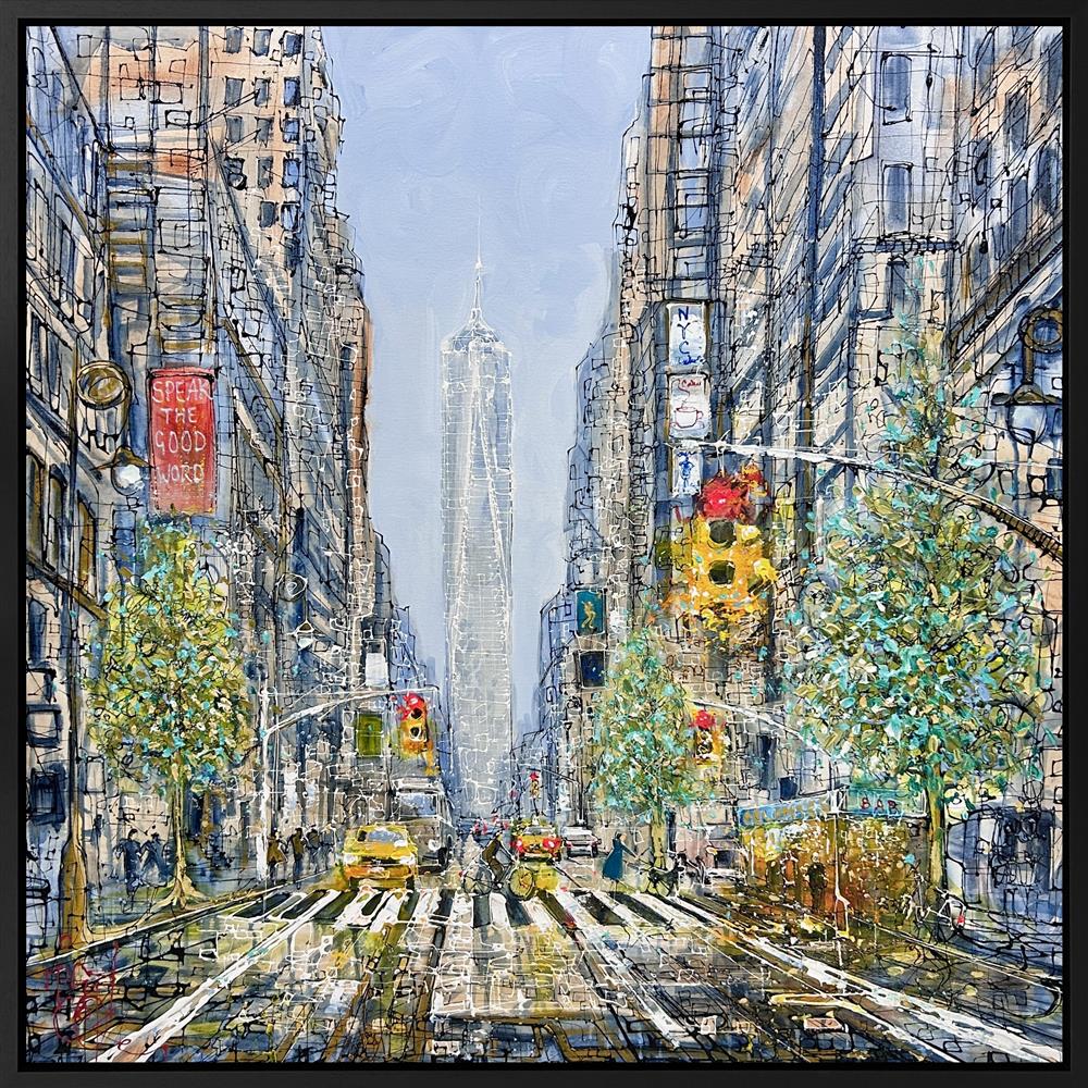 Freedom In NYC by Nigel Cooke