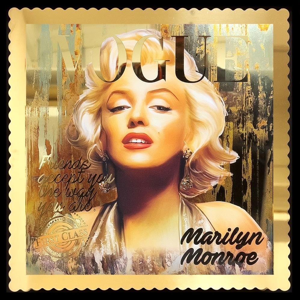 Golden Monroe - Golden Stamp Minature