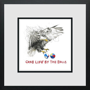 Grab Life By The Balls - Miniature by Scott Tetlow