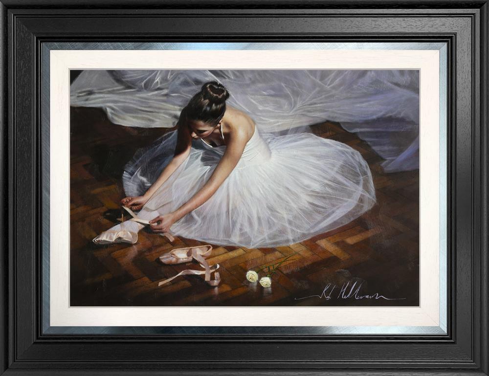 Graceful Repose (White Flower Series) by Rob Hefferan
