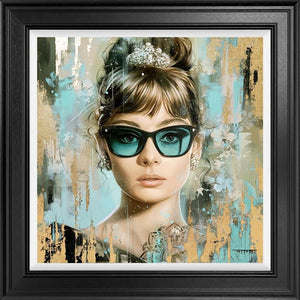 Hepburn Blue Print by Artist Ben Jeffery