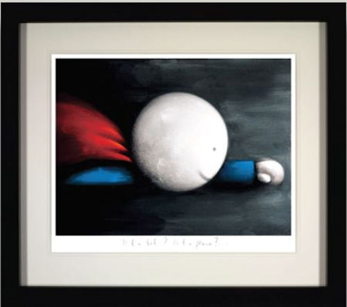 Is It A Bird is It A Plane Framed Print by Artist Doug Hyde