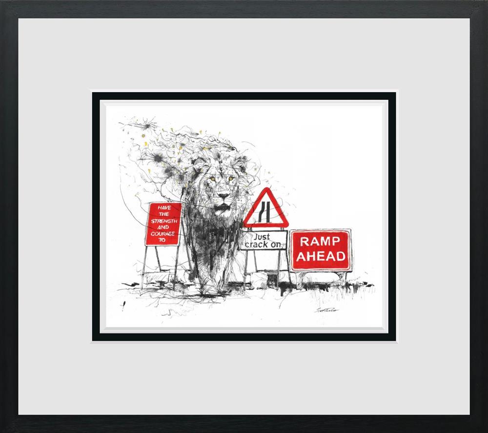 Just Crack On! - Miniature by Scott Tetlow