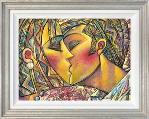 Kiss - Original Pastel by Andrei Protsouk
