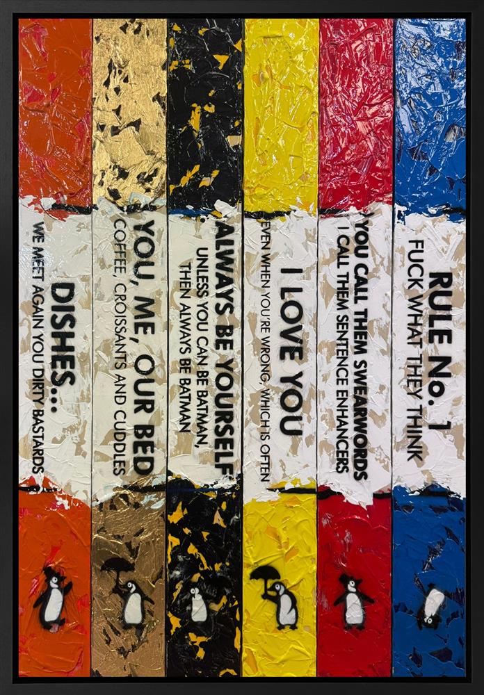 Life Is A Bookcase (6 Books) V by Hue Folk
