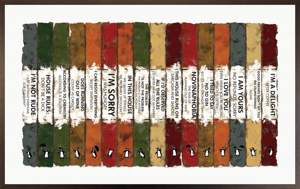 Life's A Bookcase - Antique Paper Deluxe by Hue Folk