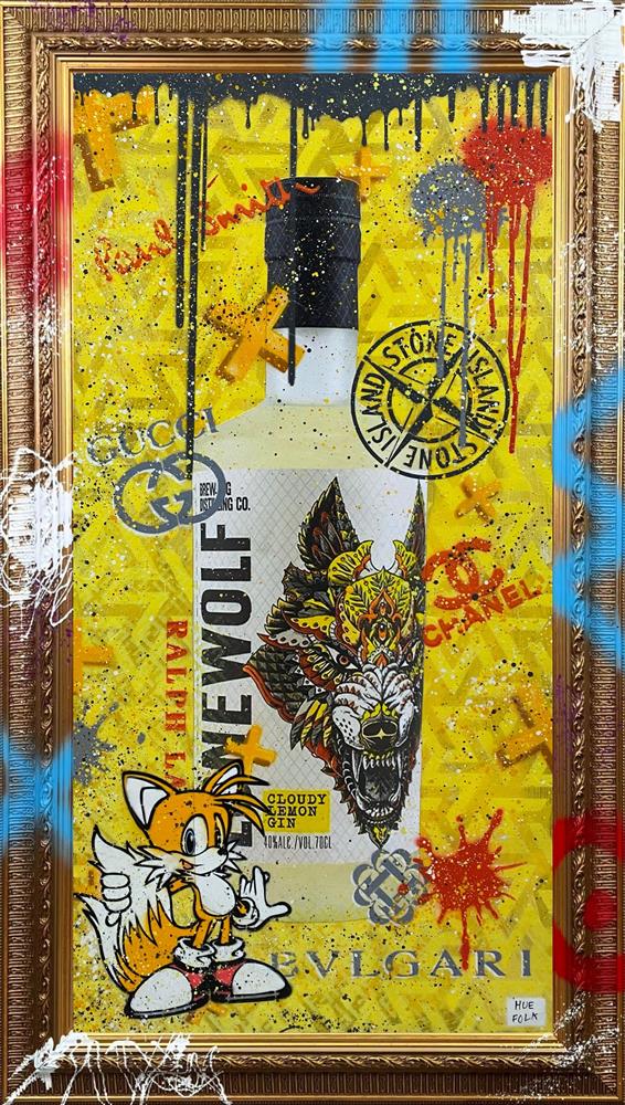 Lone Wolf Cloudy Lemon by Hue Folk