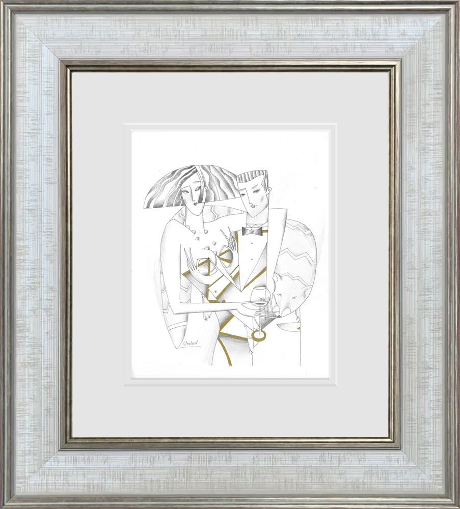 Lord And Lady II  - Line Study by Andrei Protsouk