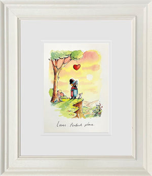 Loves Perfect Place - Sketch by Michael Abrams