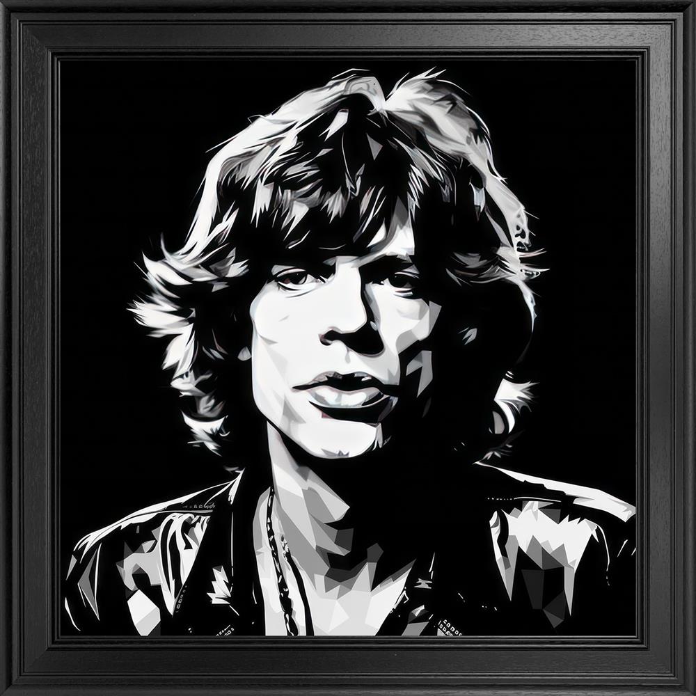 Mick - Monochrome Fabrica Series by The Art Maverick