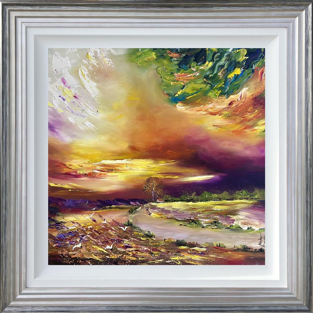 Mist Over The Highland Lake by Lillias Blackie