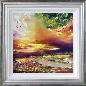 Mist Over The Highland Lake by Lillias Blackie