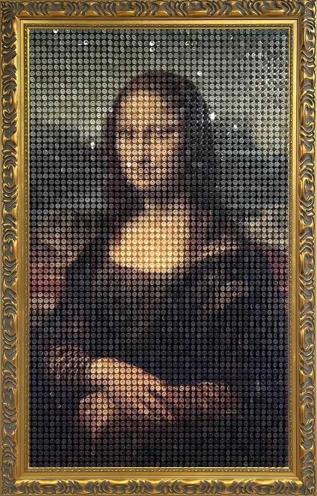 Mona Lisa - Shimmerdisc Masters by The Art Maverick