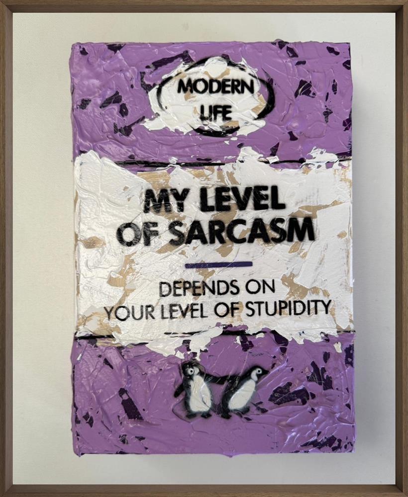 My Level Of Sarcasm - Storybook by Hue Folk