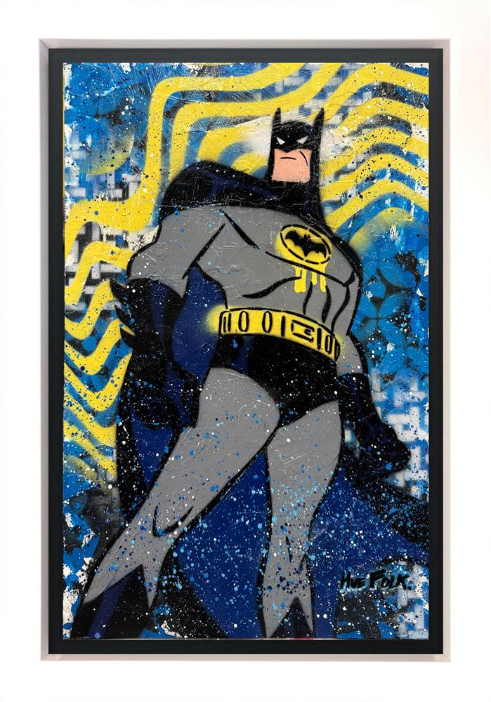 The Caped Crusader by Hue Folk