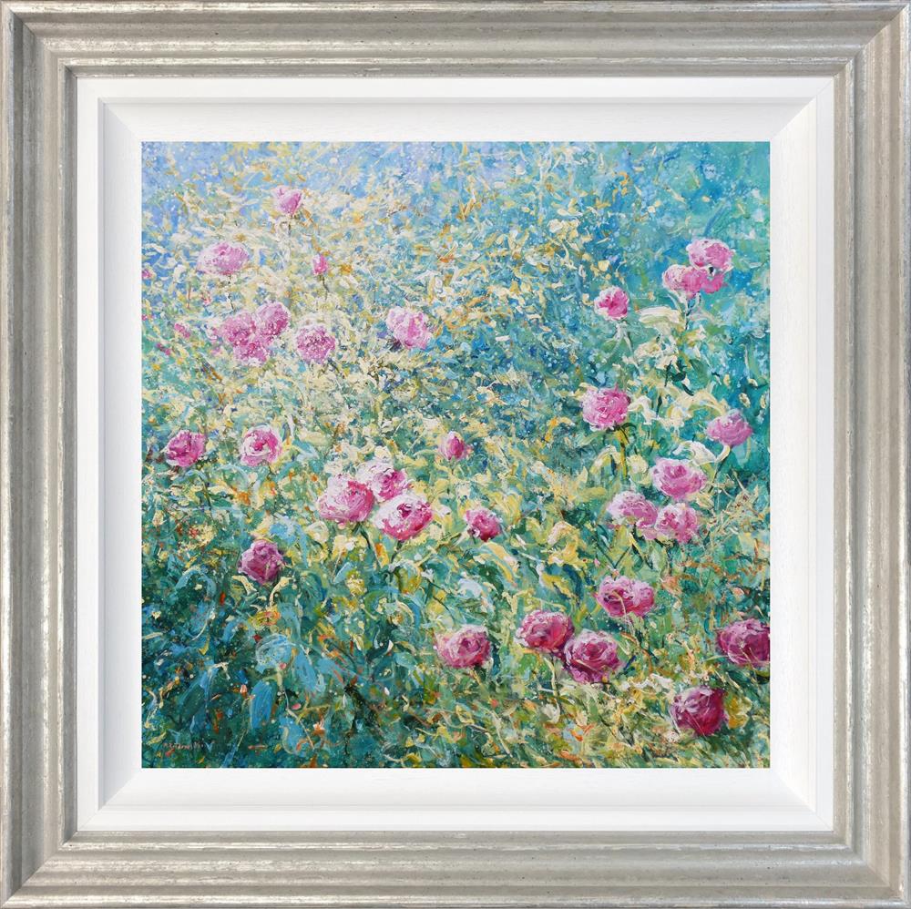 Pink Rose Bush by Mariusz Kaldowski
