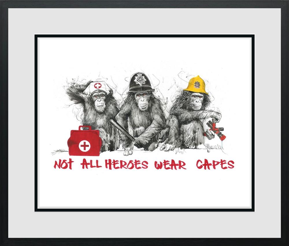 Not All Heroes Wear Capes by Scott Tetlow
