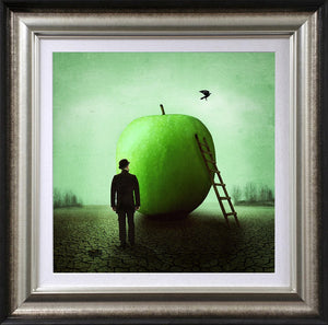 Obscured Framed Signed Limited Edition Print on Paper by Artist Michelle Mackie