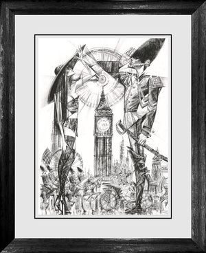 On Guard - Sketch by Andrei Protsouk