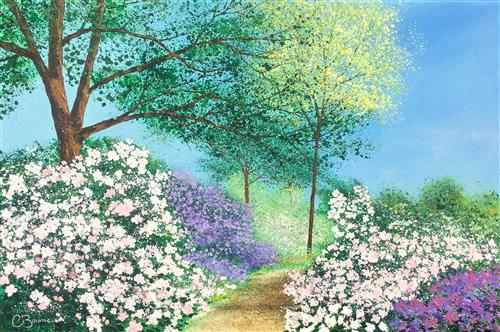 Pathway Blossoms by Chris Bourne
