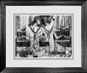 Piano Bar - Sketch by Andrei Protsouk
