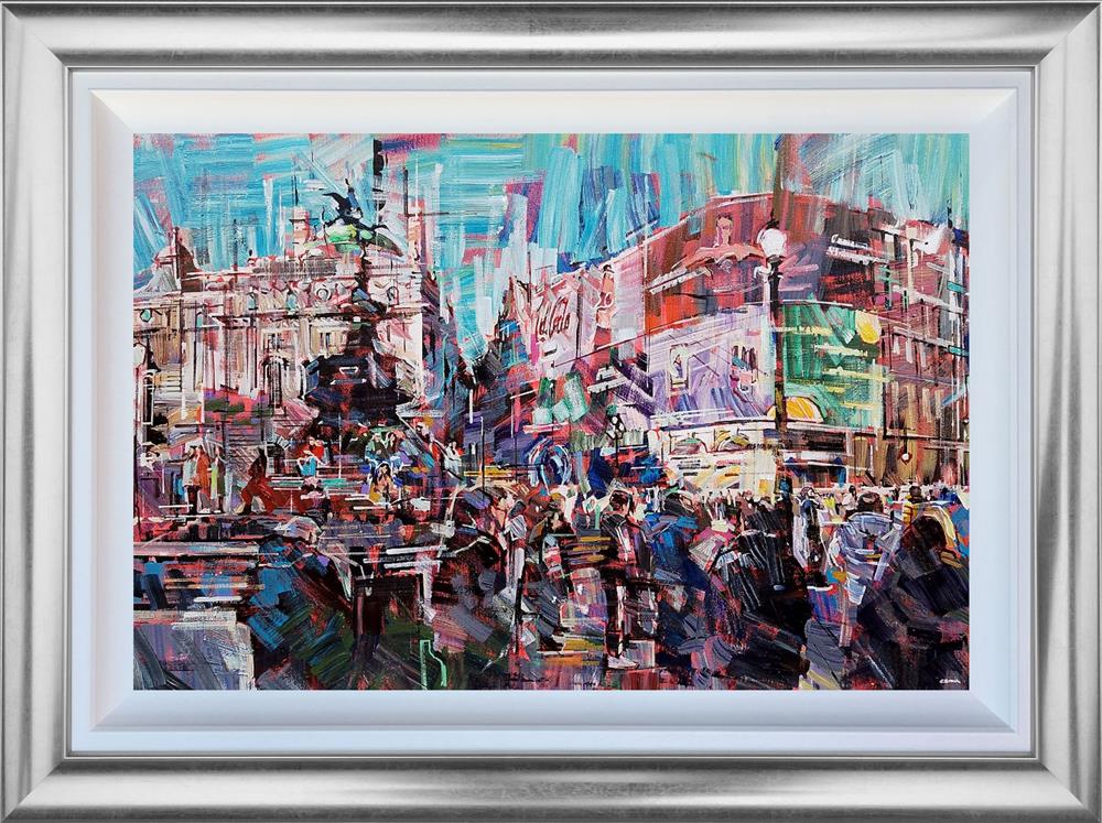 Piccadilly Buskers by Colin Brown