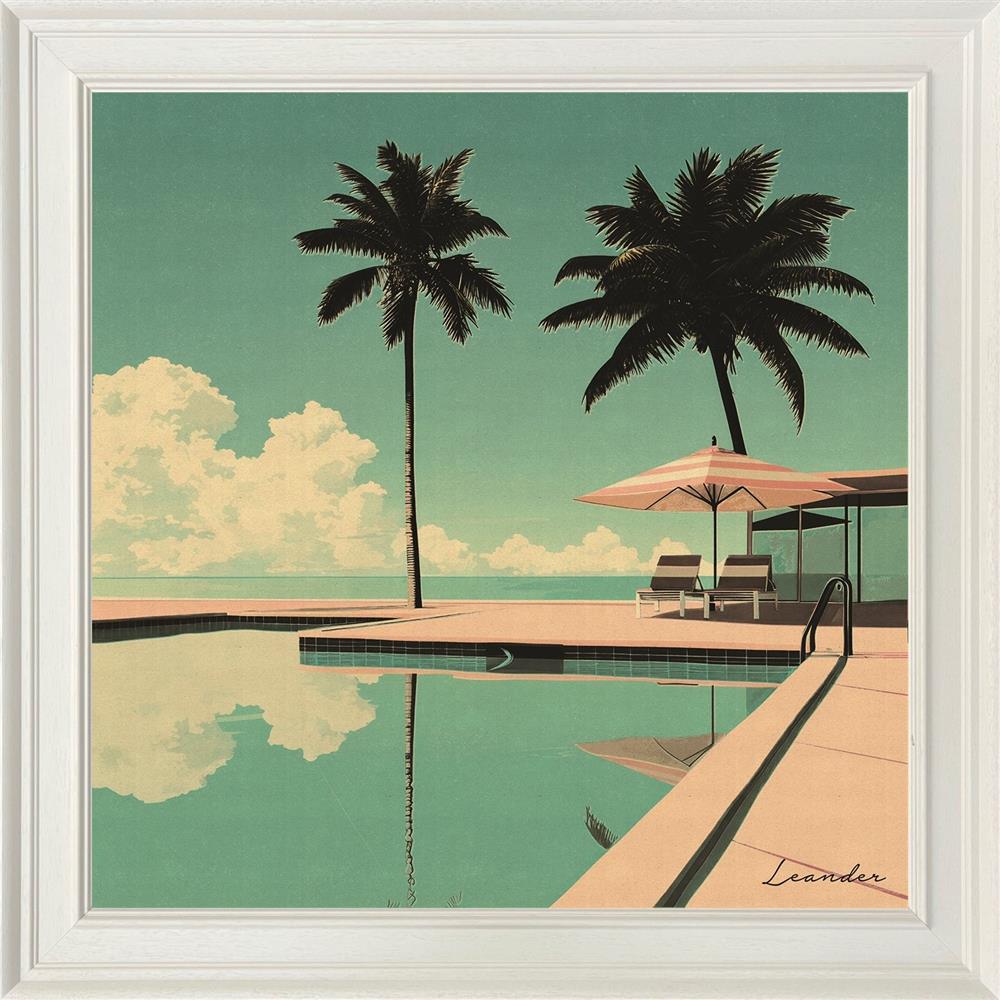 Poolside Reflections by Leander