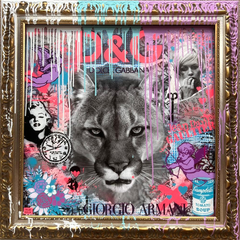 Puma In Pink by Hue Folk