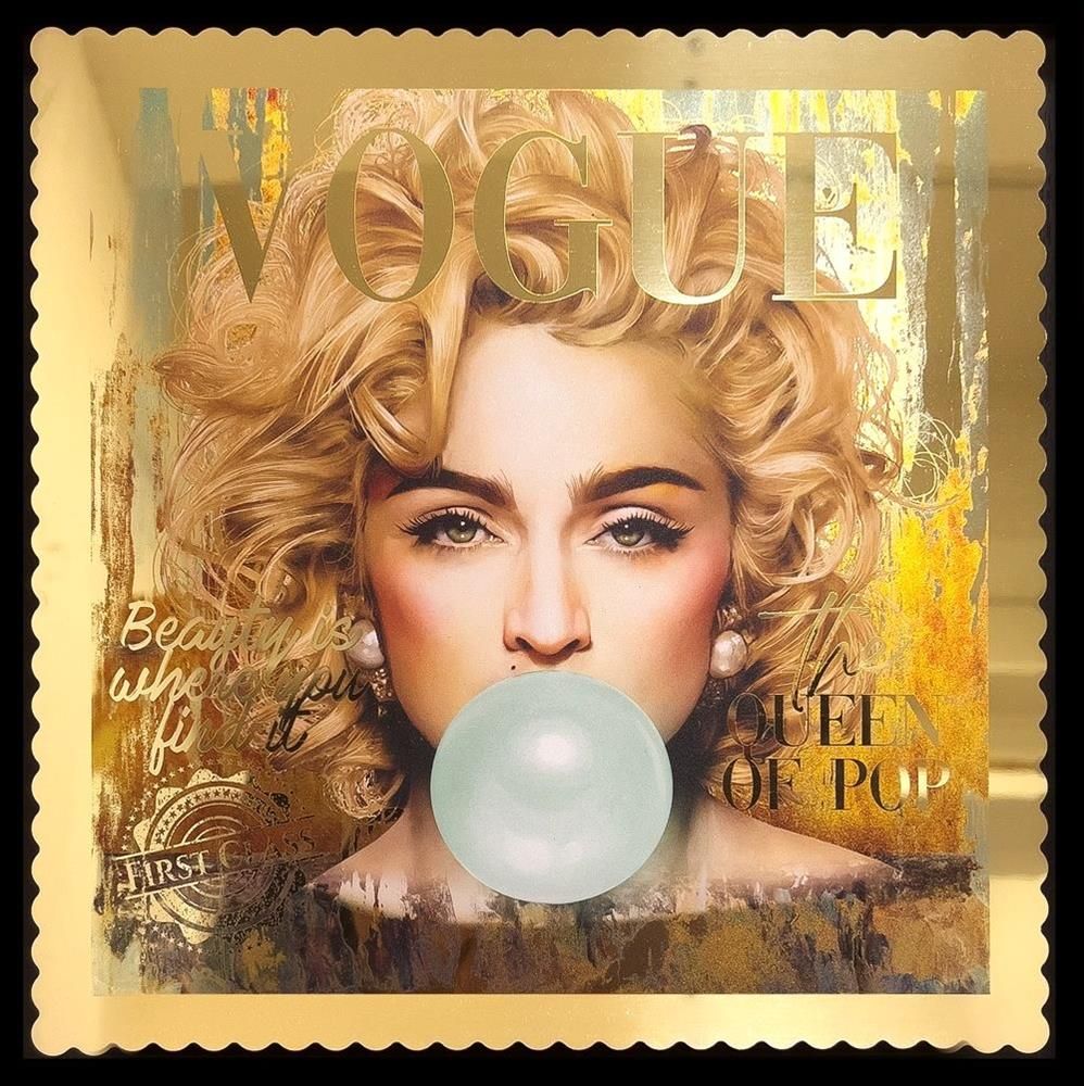 Queen of Pop - Golden Stamp Minature