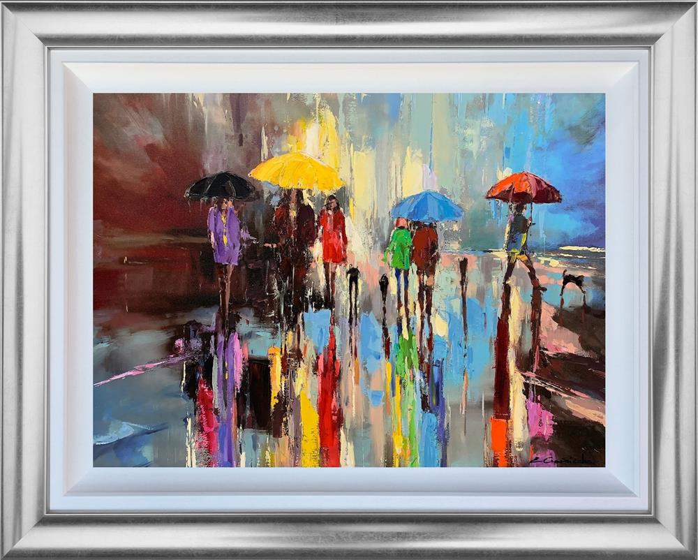 Rainbow Rainfall by Ewa Czarniecka