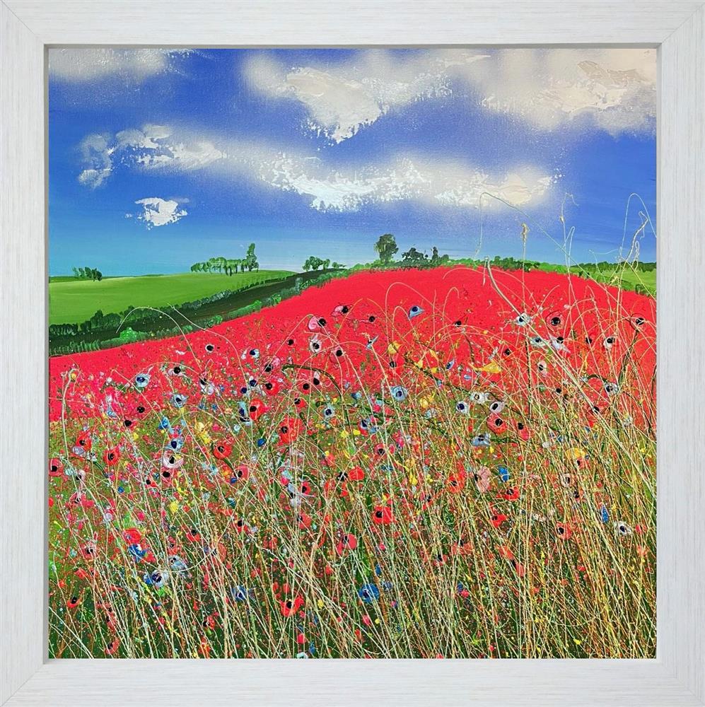 Red Field View by Lisa Pang