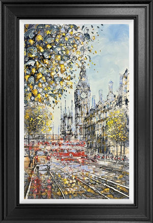 Red Route Rush by Nigel Cooke