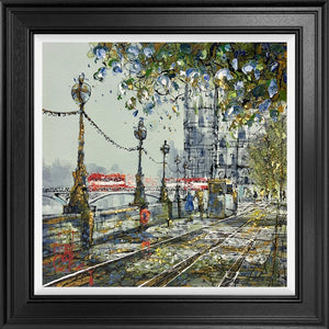Riverside Stroll by Nigel Cooke